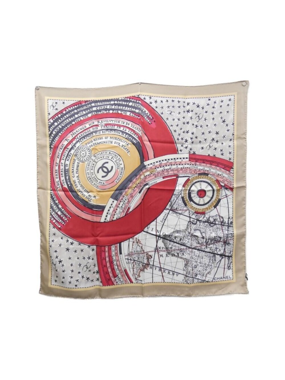 Chanel Scarf Beige